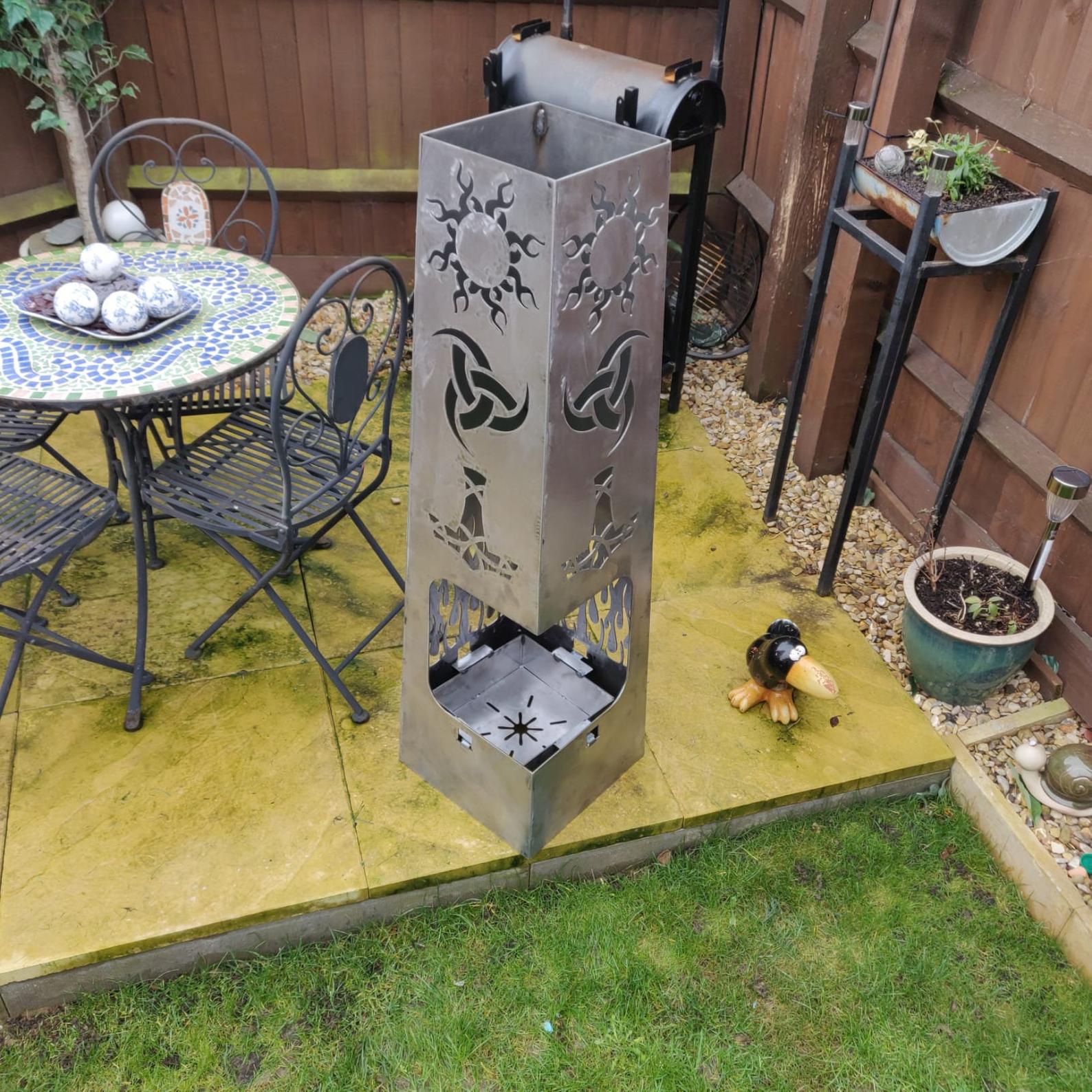 Tall Tower Fire Pit